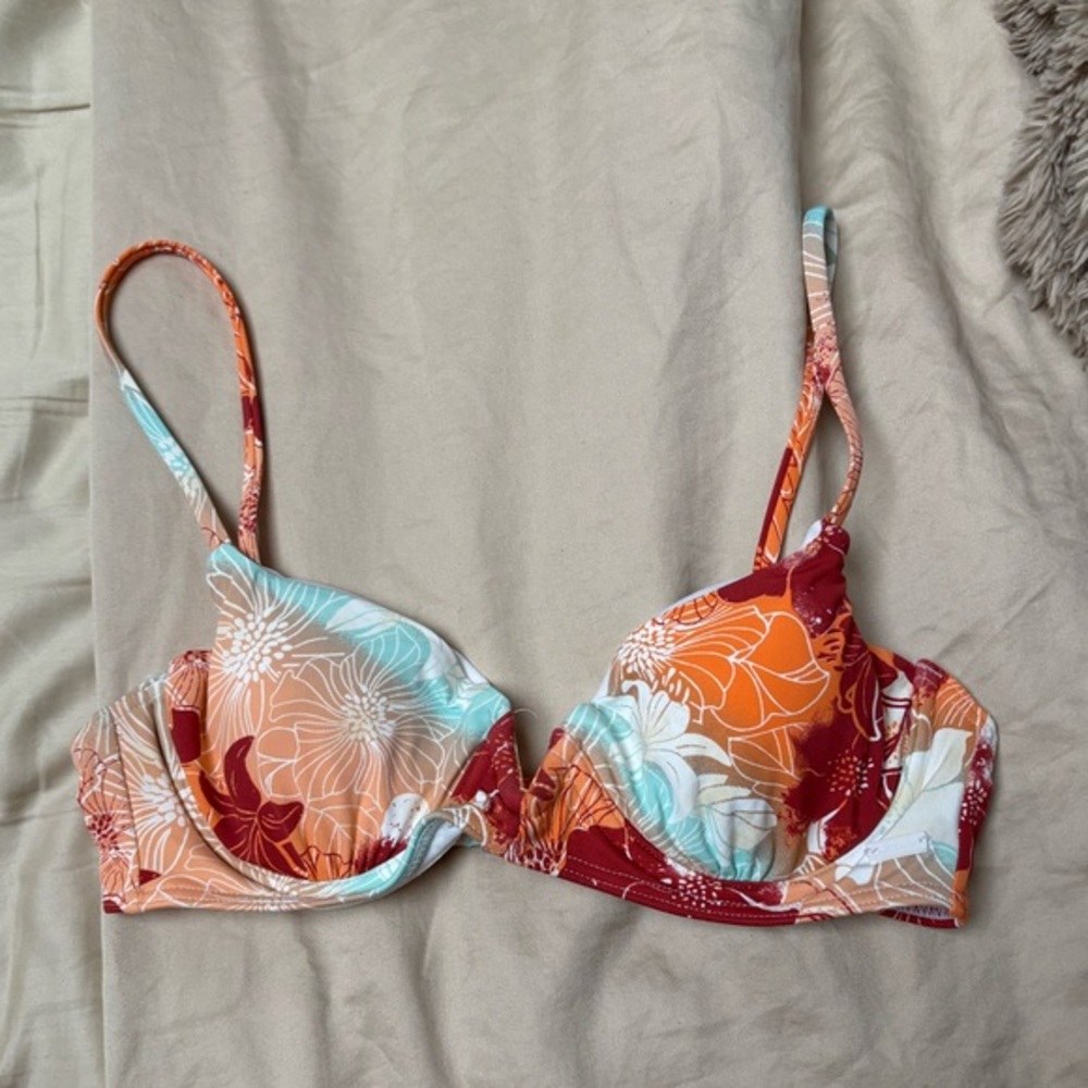 Floral Multicolor Women's Bra